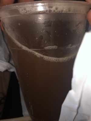 Two Y1 lemon ice tea unsweetened   at Tofubox in Brooklyn