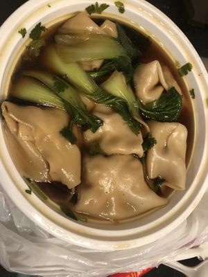 D11 non spicy chili oil wonton (6)  at Tofubox in Brooklyn