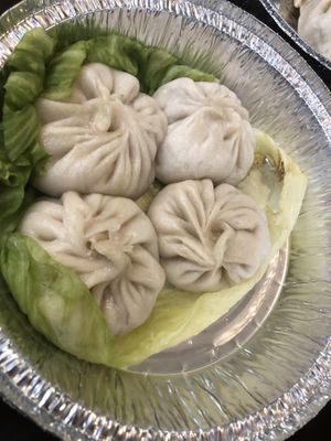 D4 soup dumpling 小籠包  at Tofubox in Brooklyn