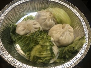 D4 soup dumpling 小籠包  at Tofubox in Brooklyn