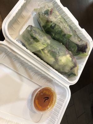 R1 avocado summer roll   at Tofubox in Brooklyn