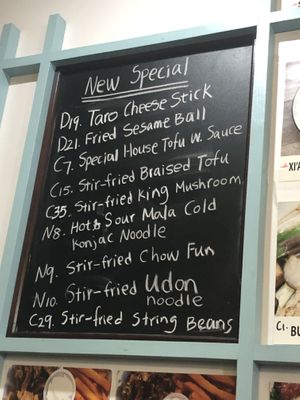 Menu   at Tofubox in Brooklyn