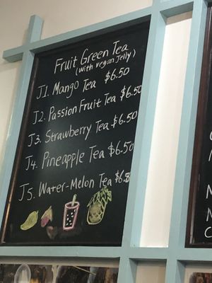 Menu   at Tofubox in Brooklyn