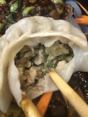 D7 veggie dumplings   at Tofubox in Brooklyn