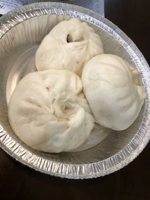 D3 mini bun (3) 生煎包 ：tofu, mushroom , green bean , carrot, bokchoy   at Tofubox in Brooklyn