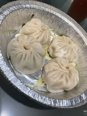 D4 Soup dumpling with cilantro and ginger   at Tofubox in Brooklyn