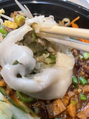 D7 veggie dumpling   at Tofubox in Brooklyn
