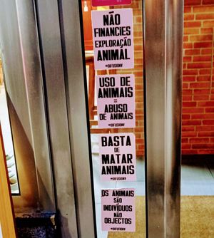 #goveganfortheanimals at Prema in Viseu