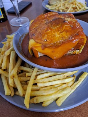 Francesinha Premium at Prema in Viseu