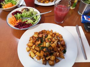 Seitan à alentejana at Prema in Viseu