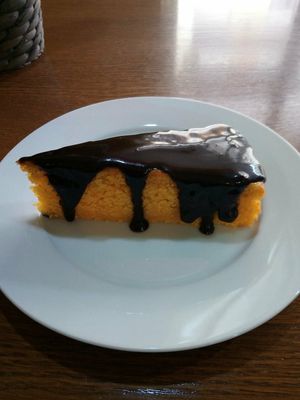 Bolo de cenoura vegano. at Prema in Viseu