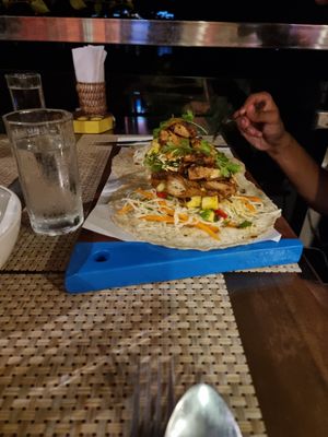 Jackfruit tacos at Chido Cafe in Tagbilaran