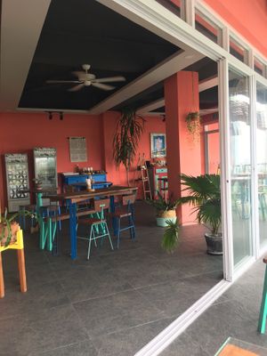 Interior at Chido Cafe in Tagbilaran