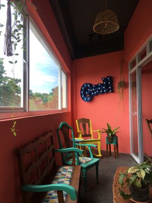 Interior at Chido Cafe in Tagbilaran