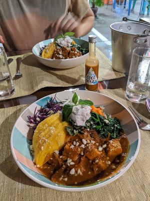 Buddha bowl at Chido Cafe in Tagbilaran