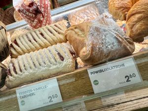 vegan danishes  at Anker Brot - Wiedner Gürtel in Vienna