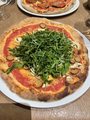 Ruccola vegan  at La Carretta in Hotton