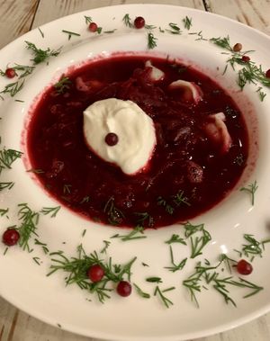 Borshchyk with 👂 👂  at VegaRoom in Lviv