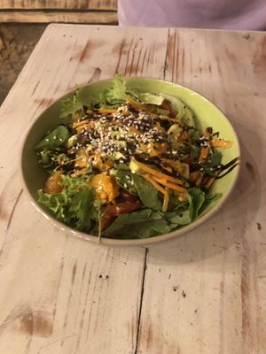 Salad at VegaRoom in Lviv