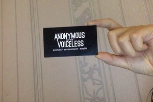 Anonymous for Voiceless at VegaRoom in Lviv