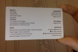 Resources about veganism at VegaRoom in Lviv