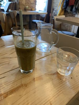 Smoothie with celery and pear   at VegaRoom in Lviv