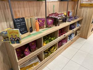 Granolas and fruit at DUB - The Happy Pear - T1 in Dublin