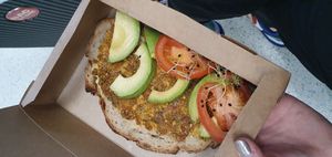 'Avocado Toast' at DUB - The Happy Pear - T1 in Dublin