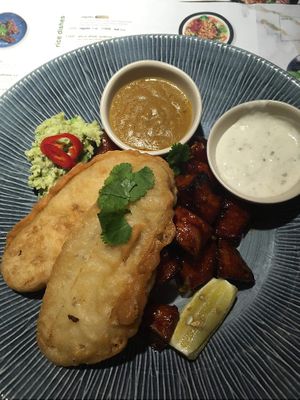 Tempura F-ish + Bang Bang Yaki-imo #Veganuary at Wagamama in Stevenage