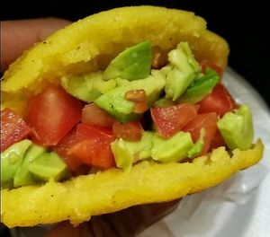 Arepas Venezolanas Veganas y Sin Gluten at La Qarmita in Granada