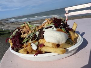 Special loaded fries 🍟   at Roots in Aberdeen