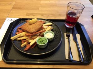 nofish & chips 2.0 at Forky's in Vienna