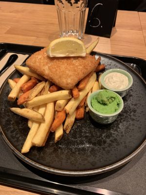 NoFish&Chips at Forky's in Vienna