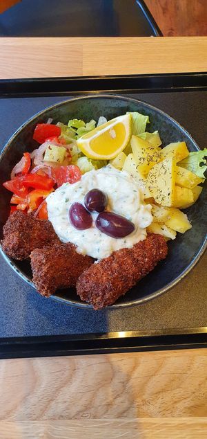 meal 1 - didn't like so much at Forky's in Vienna