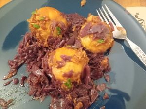 Dumplings at Forky's in Vienna