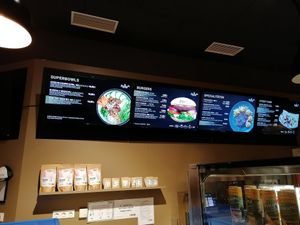 Menu with photos of all dishes #Veganuary at Forky's in Vienna