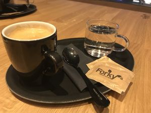 Lungo at Forky's in Vienna