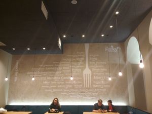 Glance of the inside at Forky's in Vienna