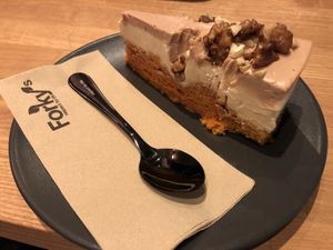 Cheese cake  at Forky's in Vienna