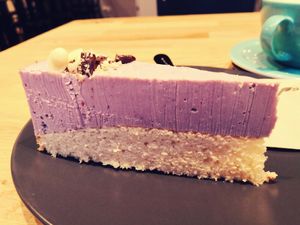 Best cheesecake ever! at Forky's in Vienna