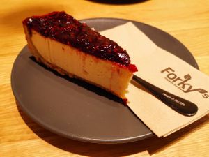 Cheesecake at Forky's in Vienna