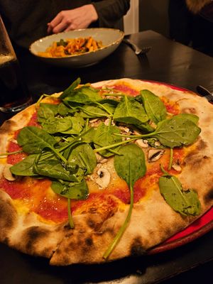 Rustica pizza at Giannis in Scarborough