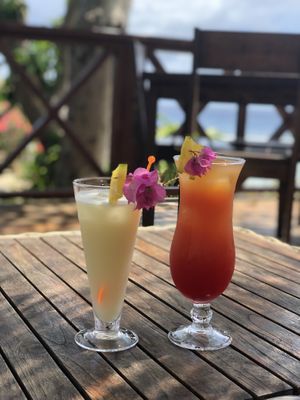 Cocktails!  at White Grass Ocean Resort in Lenakel