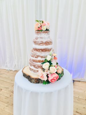  at The Iced Vegan Wedding Cake in Mundford