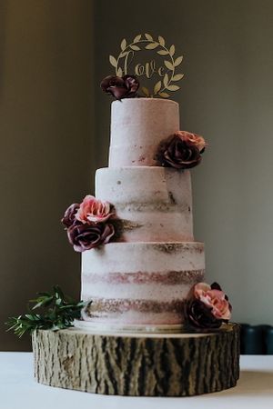  at The Iced Vegan Wedding Cake in Mundford