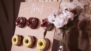  at The Iced Vegan Wedding Cake in Mundford