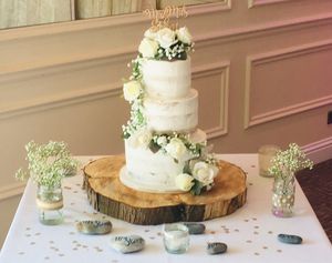  at The Iced Vegan Wedding Cake in Mundford