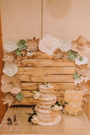  at The Iced Vegan Wedding Cake in Mundford