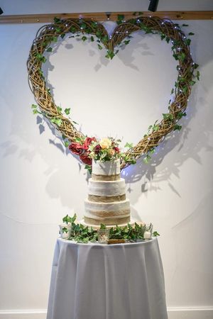  at The Iced Vegan Wedding Cake in Mundford
