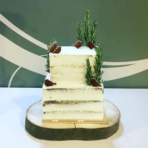  at The Iced Vegan Wedding Cake in Mundford